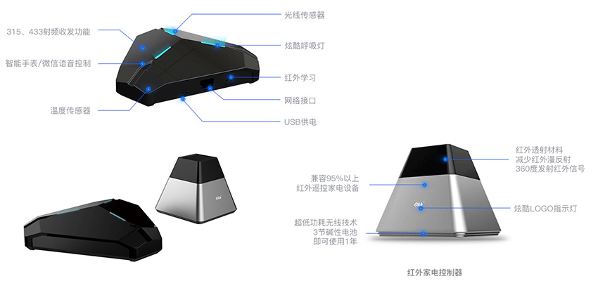 Ohh智能家居中控主机套装Ohh-03