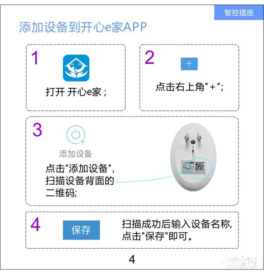 智控插座手机APP、手动按键控制详情图四