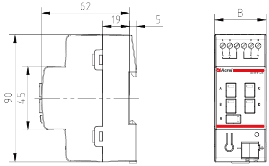 智能照明四路开关驱动器