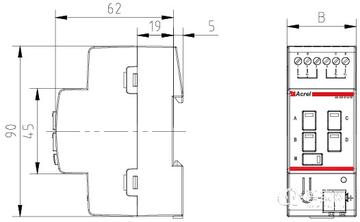 4路16A智能照明模块