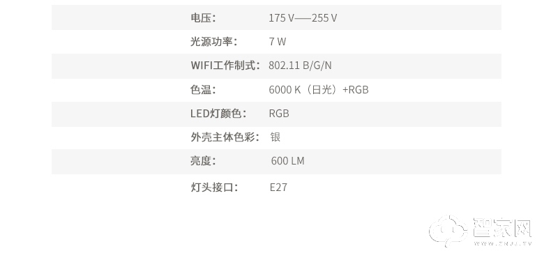 控客炫彩智能灯泡 应急灯wifi无线手机远程控制灯泡