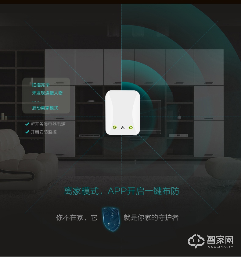 控客智能家居系统wifi遥控智能电力猫