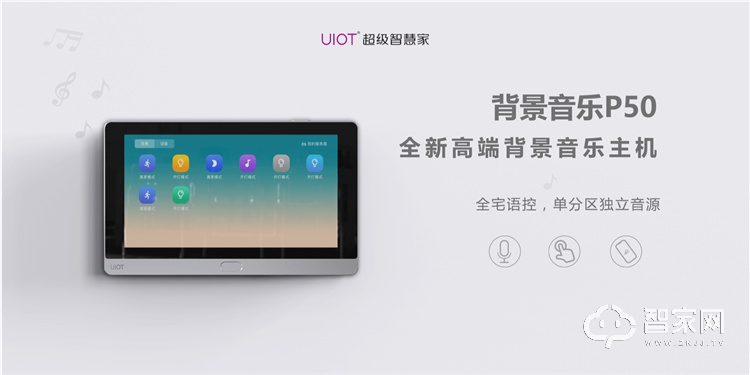 UIOT背景音乐主机P50