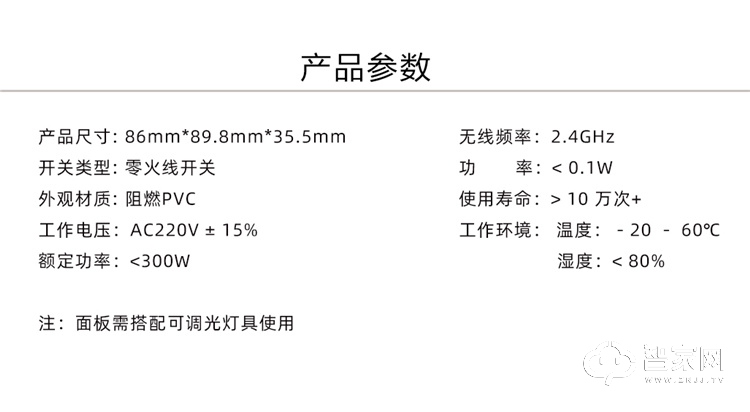 智汇云智能调光面板 手机控制 场景控制