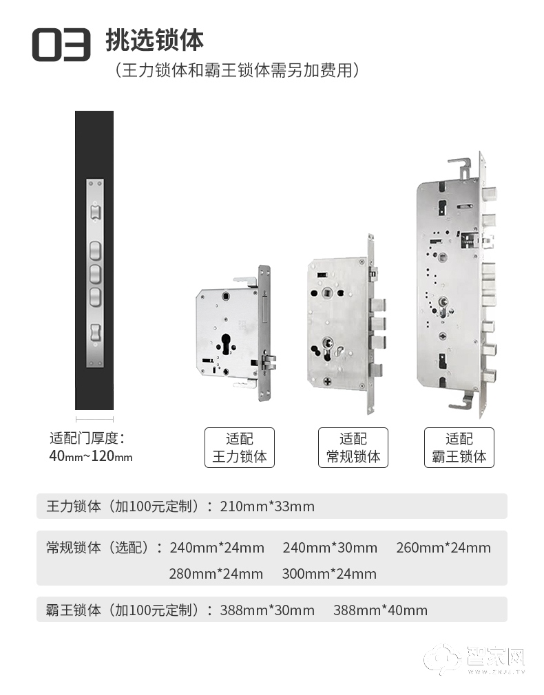 博克人脸识别指纹锁 家用防盗门全自动电子密码A8P