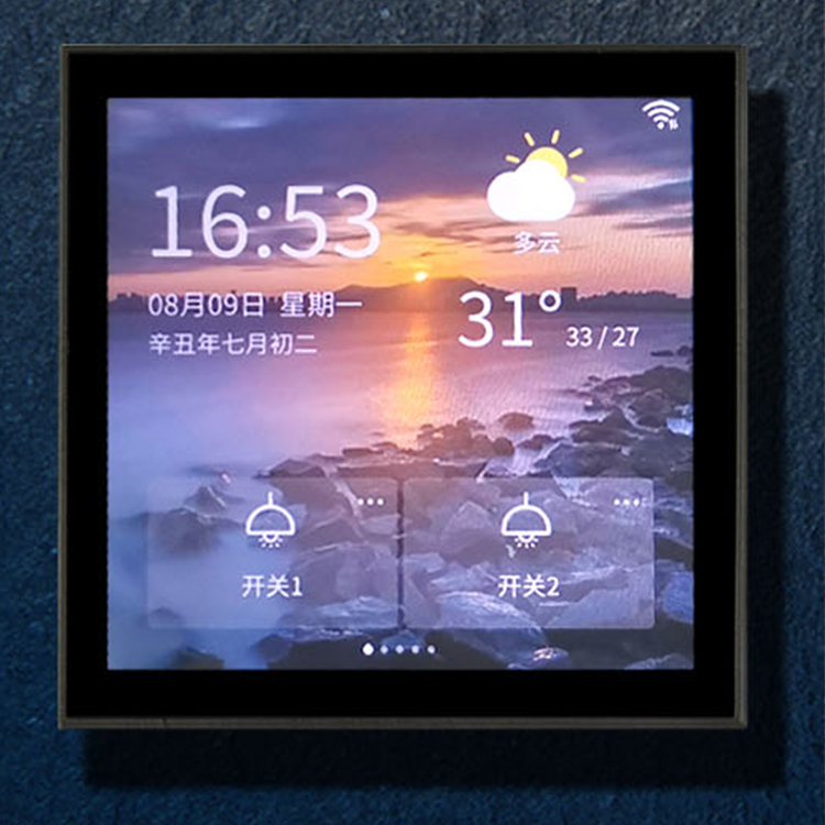 时刻智能家居时刻超级智能开关 Al全面屏超级开关