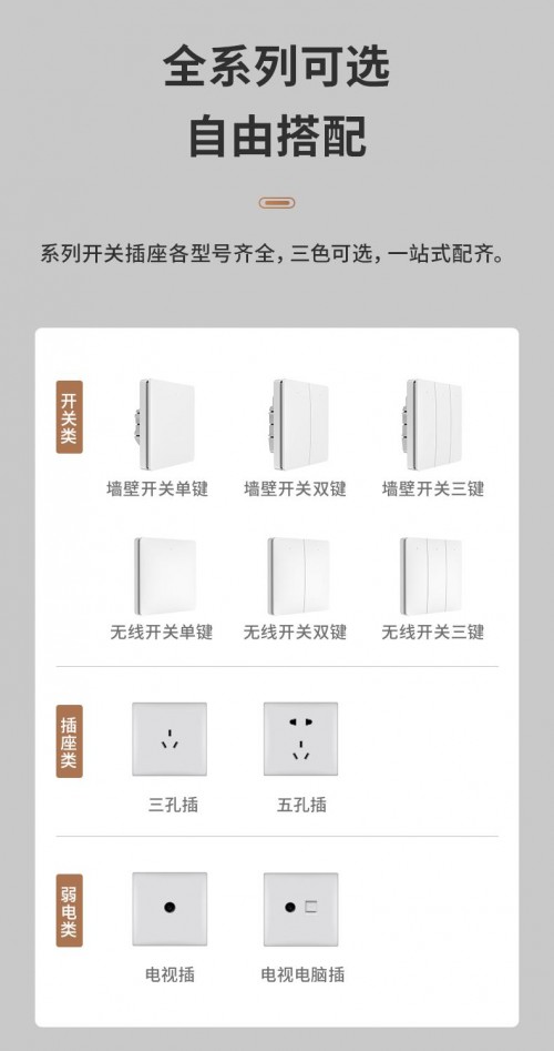 全网首发 | 领普插座面板系列横空出世