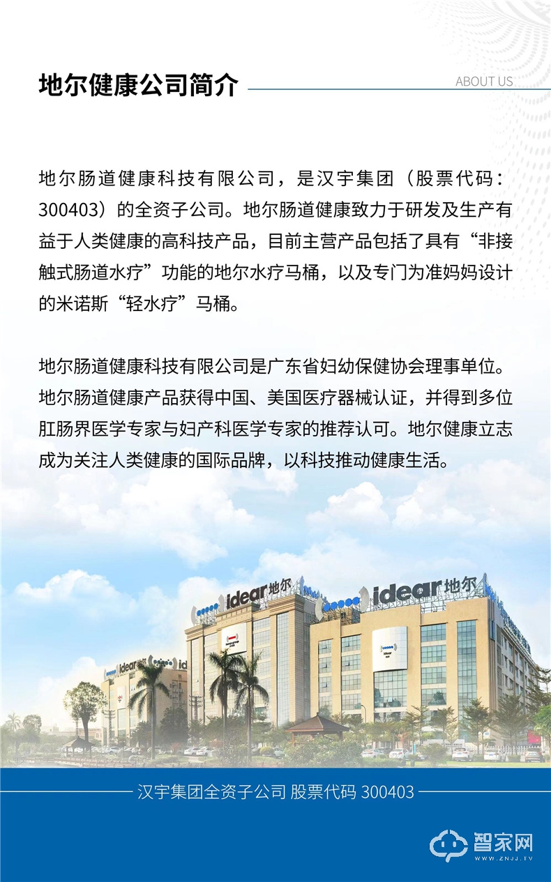 idear地尔水疗智能马桶  多功能带水箱坐便器（商务一体机）