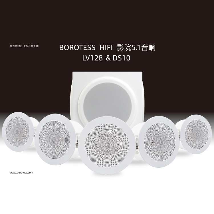 美国博特音响博特BOROTESS HIFI影院5.1音响LV128&DS10